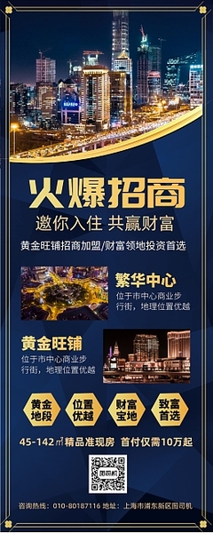 产品招商模板在线制作 赋能商业中心投资的高效引擎